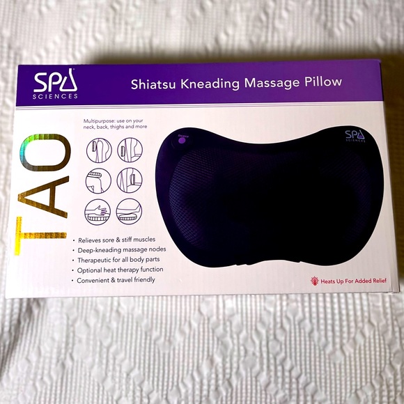 Other - Shiatsu Back and Neck Massager with Heat Electric Massage Pillow